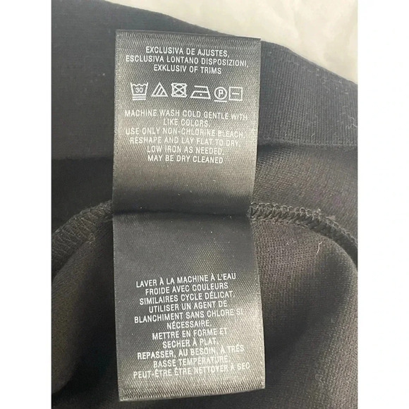 Anthropologie Maeve Cavatina Dress Size 4P Black Sleeveless Slim Sheath Stretch - Picture 12 of 15